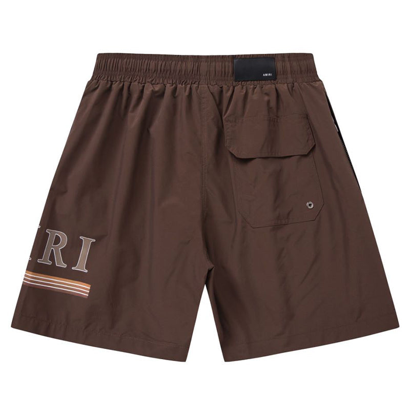AMIRI Letter Logo Print Shorts