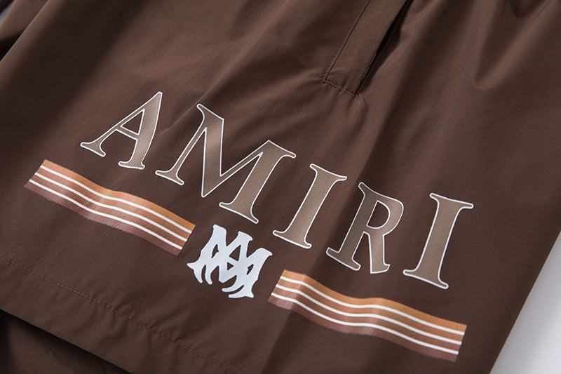 AMIRI Letter Logo Print Shorts