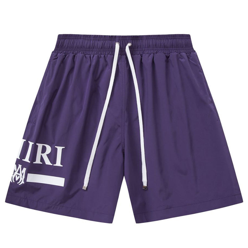 AMIRI Letter Logo Print Shorts