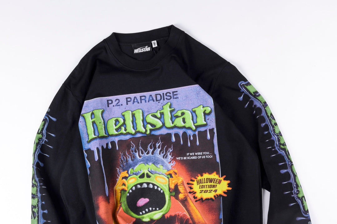 Hellstar Horror Book Long Sleeves T-Shirts