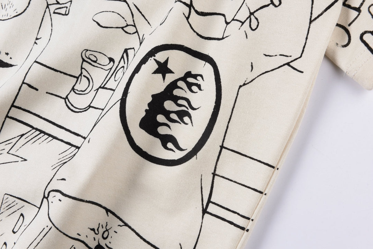 Hellstar Records X Htv tee