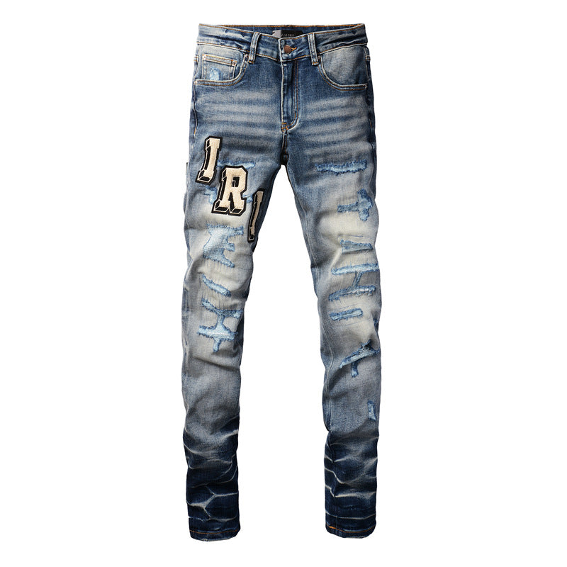 AMIRI Destroyed Slim Jeans – Distressed Denim