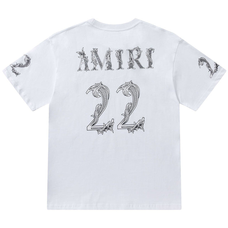 AMIRI Logo-Print Cotton T-Shirt