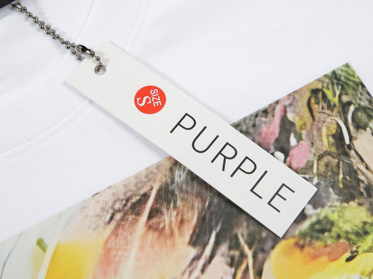Purple Brand T-Shirt – White