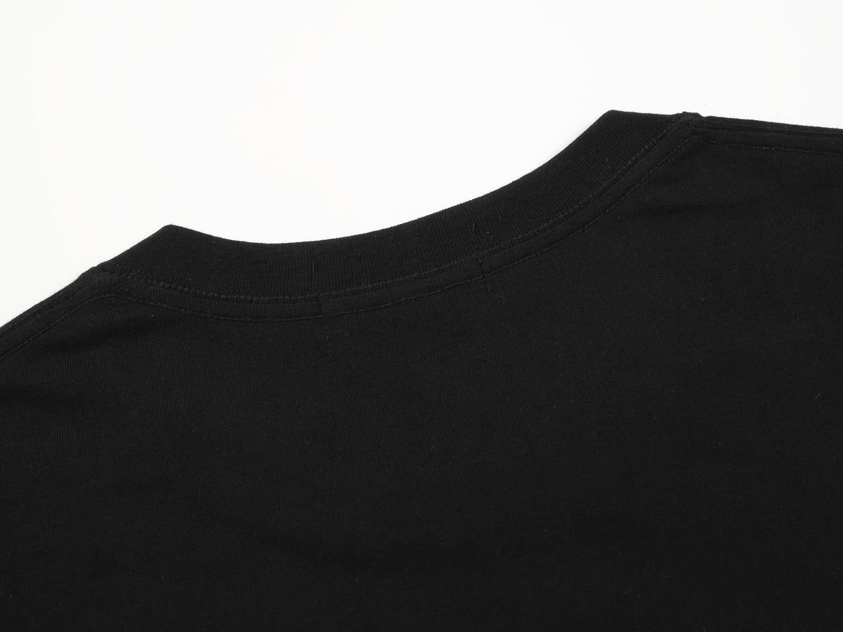 Purple Brand Black Logo T-Shirt