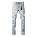 AMIRI Slim Fit Distressed Jeans – Full Length Denim