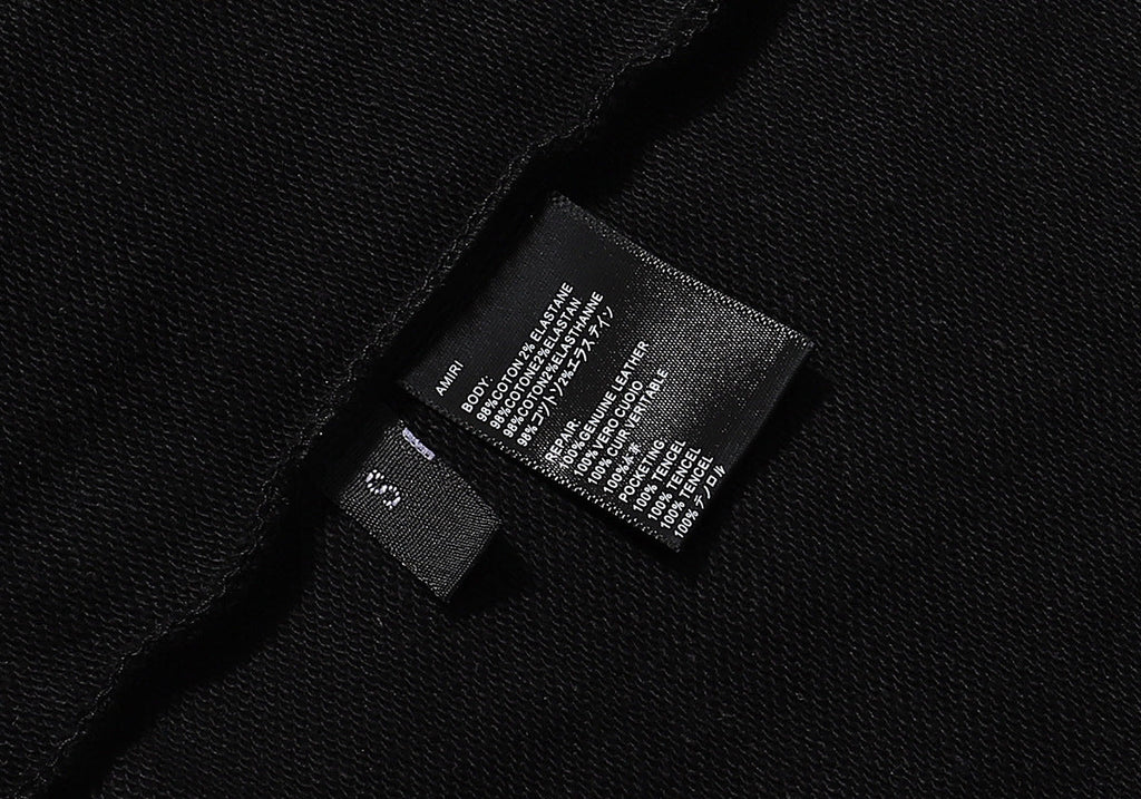 AMIRI Street Style Logo Cotton Hoodie