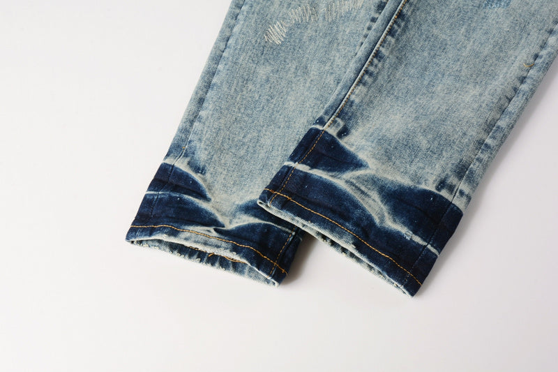 Purple Brand Skinny Jeans #9095 – Scratched Denim