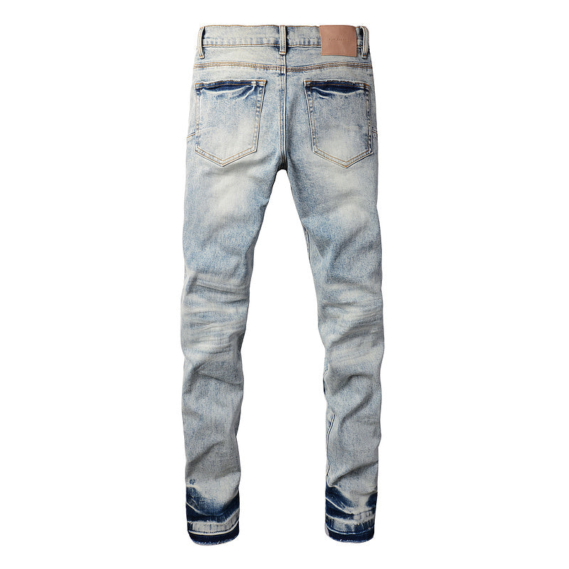Purple Brand Skinny Jeans – Distressed Denim