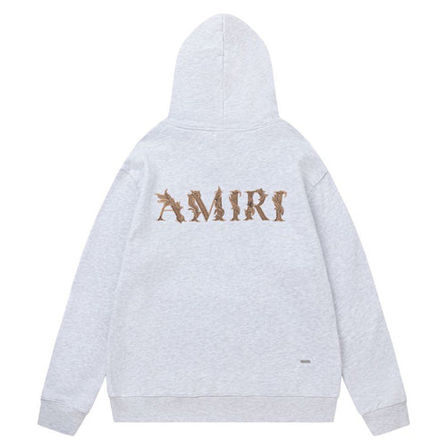 AMIRI Baroque Logo Cotton Hoodie