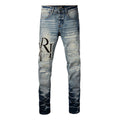 AMIRI Slim Fit Distressed Jeans – Full Length Denim