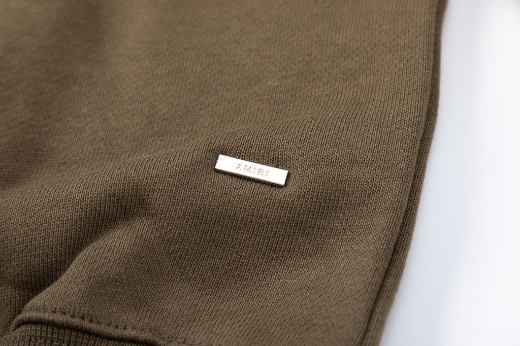 AMIRI Logo Print Cotton Hoodie