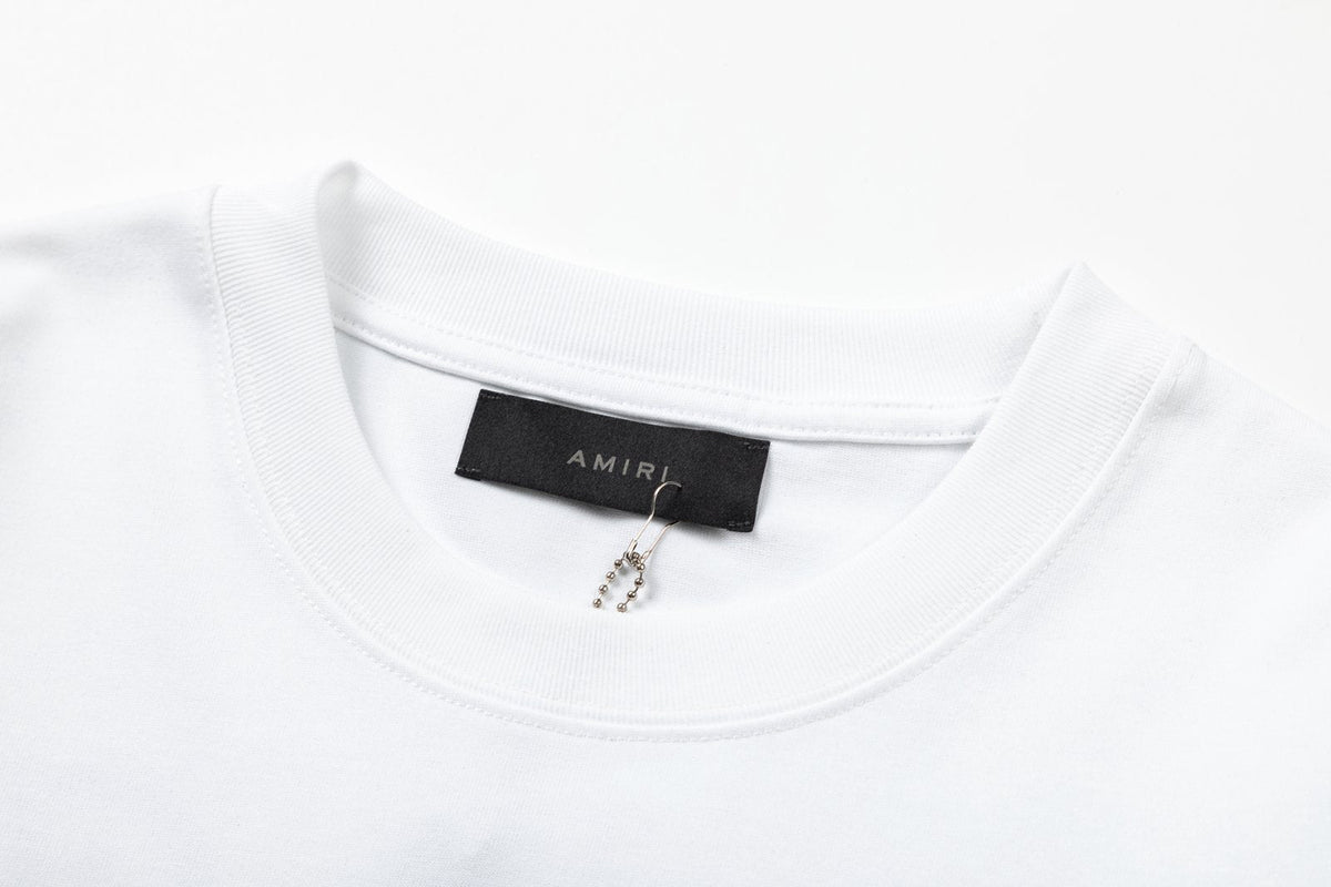 AMIRI AM Logo Cotton Jersey T-Shirt