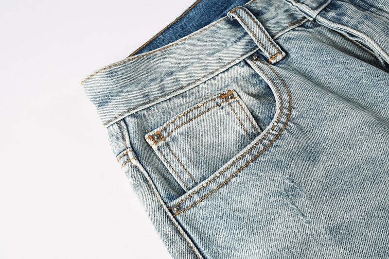 AMIRI Slim Fit Distressed Jeans – Full Length Denim