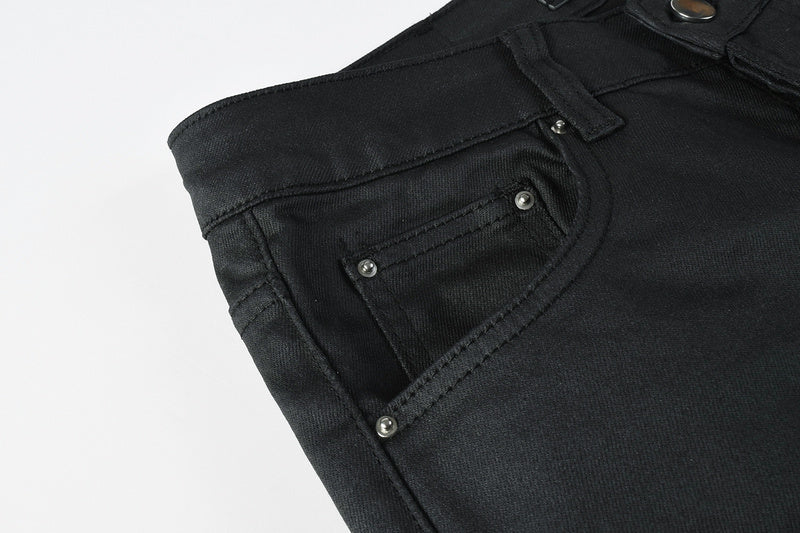 AMIRI Slim Jeans #8918 – Distressed Cotton Denim