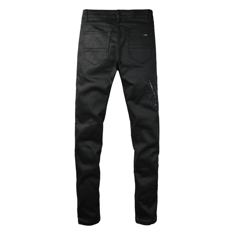 AMIRI Slim Jeans #8918 – Distressed Cotton Denim