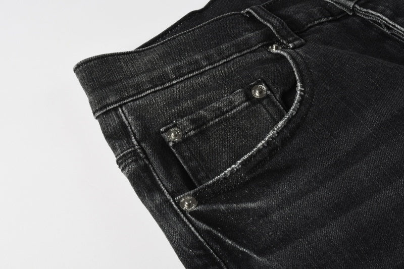 Purple Brand Crystal Diamond Skinny Jeans #PU9135