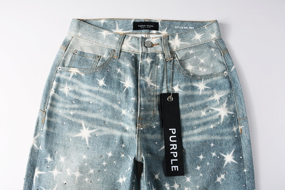 Purple Brand Skinny Jeans #9141 – Distressed Stretch Denim