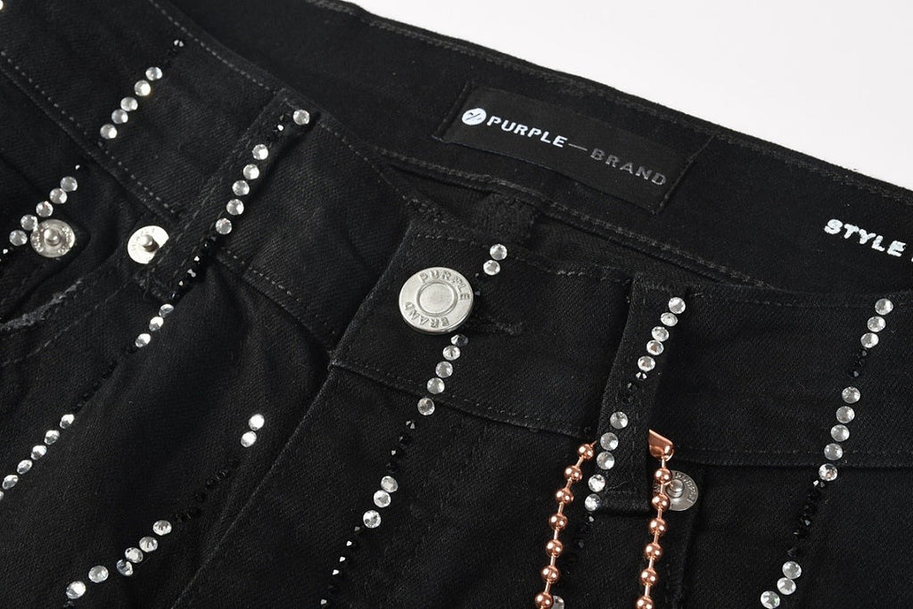 Purple Brand Skinny Jeans #9147 – Distressed Denim