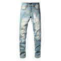 Purple Brand Skinny Jeans #9152 – Destroyed Crystal Diamond Denim