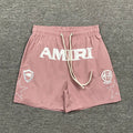 AMIRI Logo-Print Swim Shorts