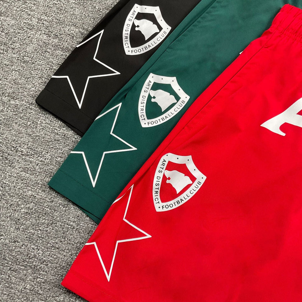 AMIRI Logo-Print Swim Shorts
