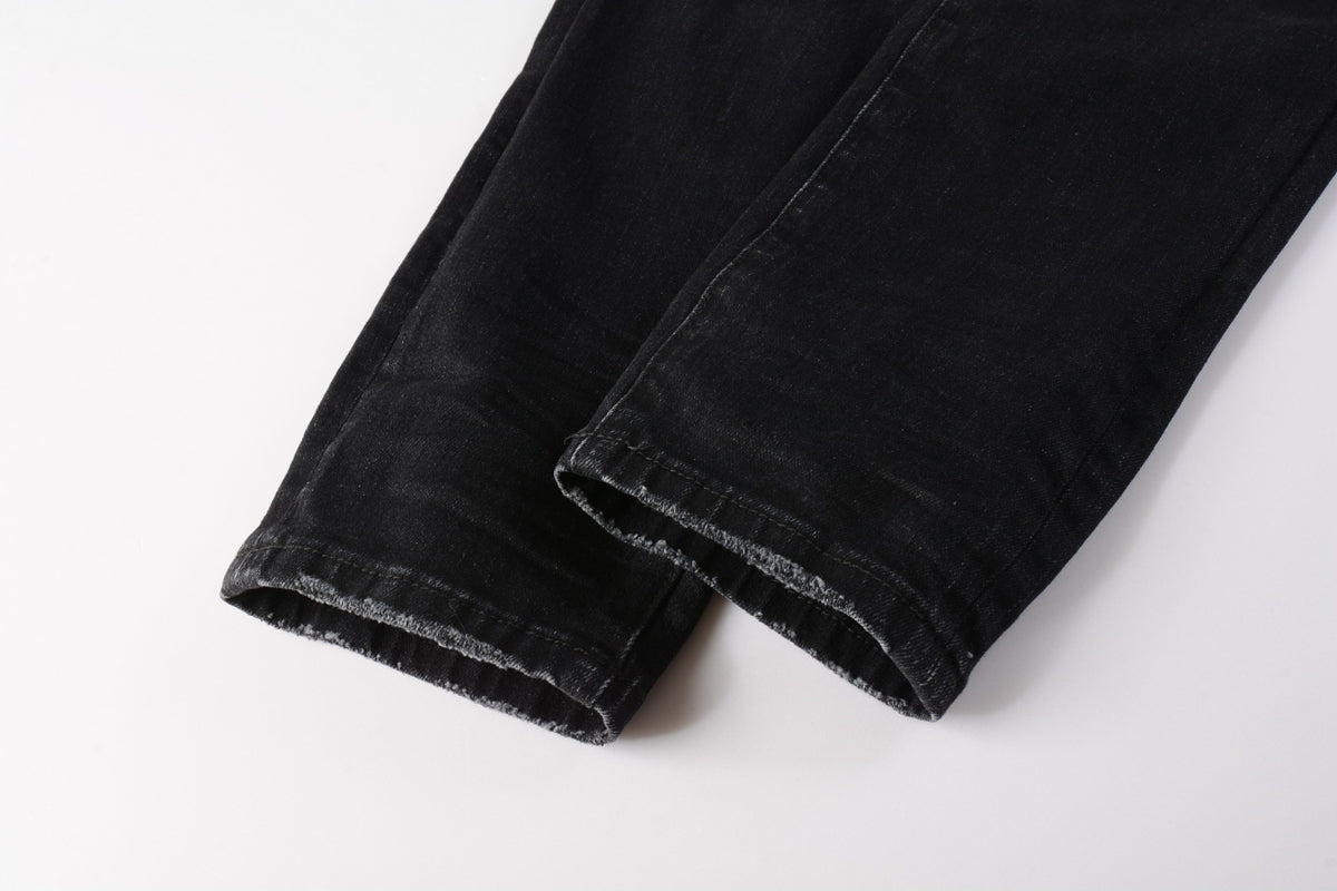 AMIRI Slim Fit Distressed Jeans – Full Length Denim