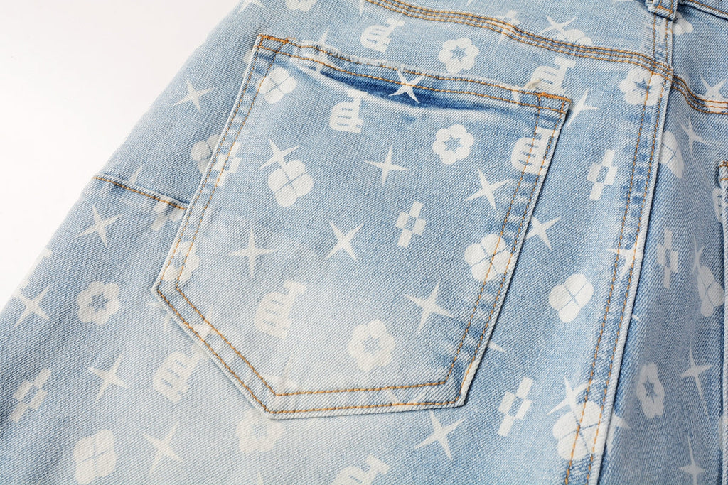 Purple Brand Denim Shorts #5089 | Relaxed Fit Cotton