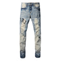 AMIRI Skinny Destroyed Jeans – Full Length Denim