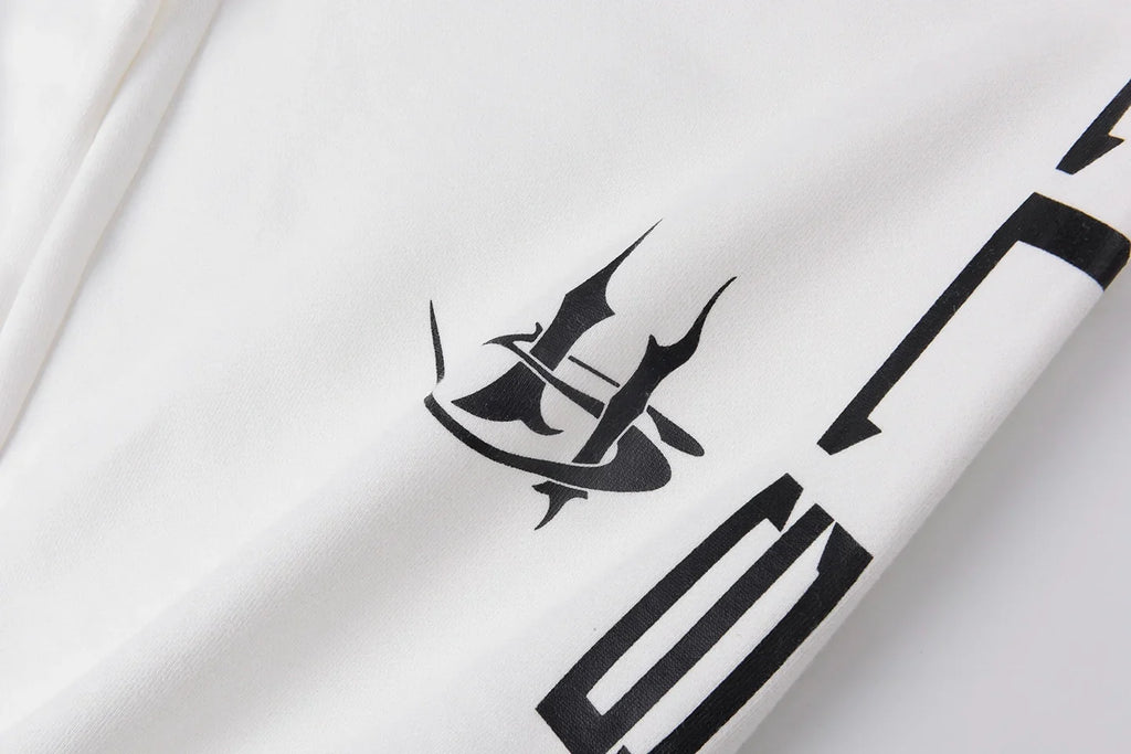 Hellstar Gothic Logo Straight-Leg  Sweatpants