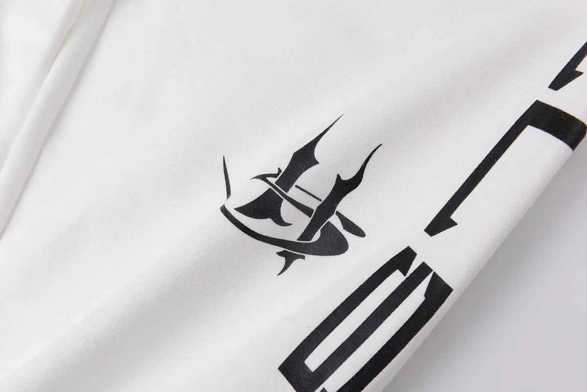 Hellstar Gothic Logo Straight-Leg  Sweatpants