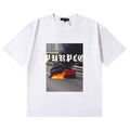 Purple Brand T-Shirt P25 | White & Black