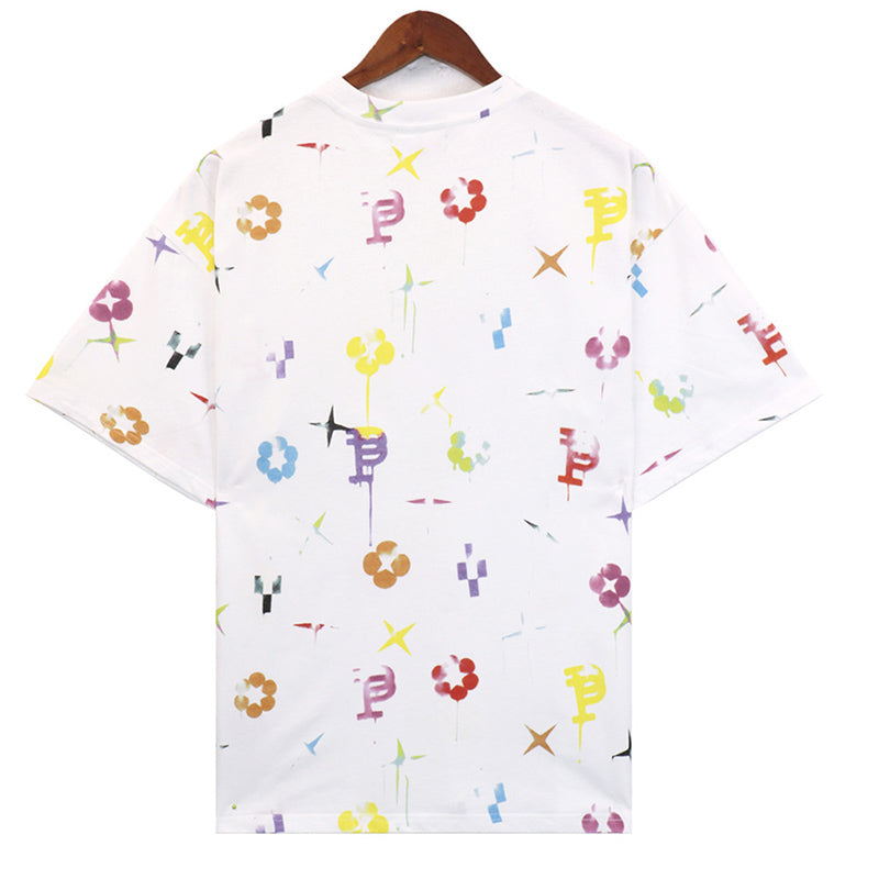 Purple Brand Monogram Print T-Shirt