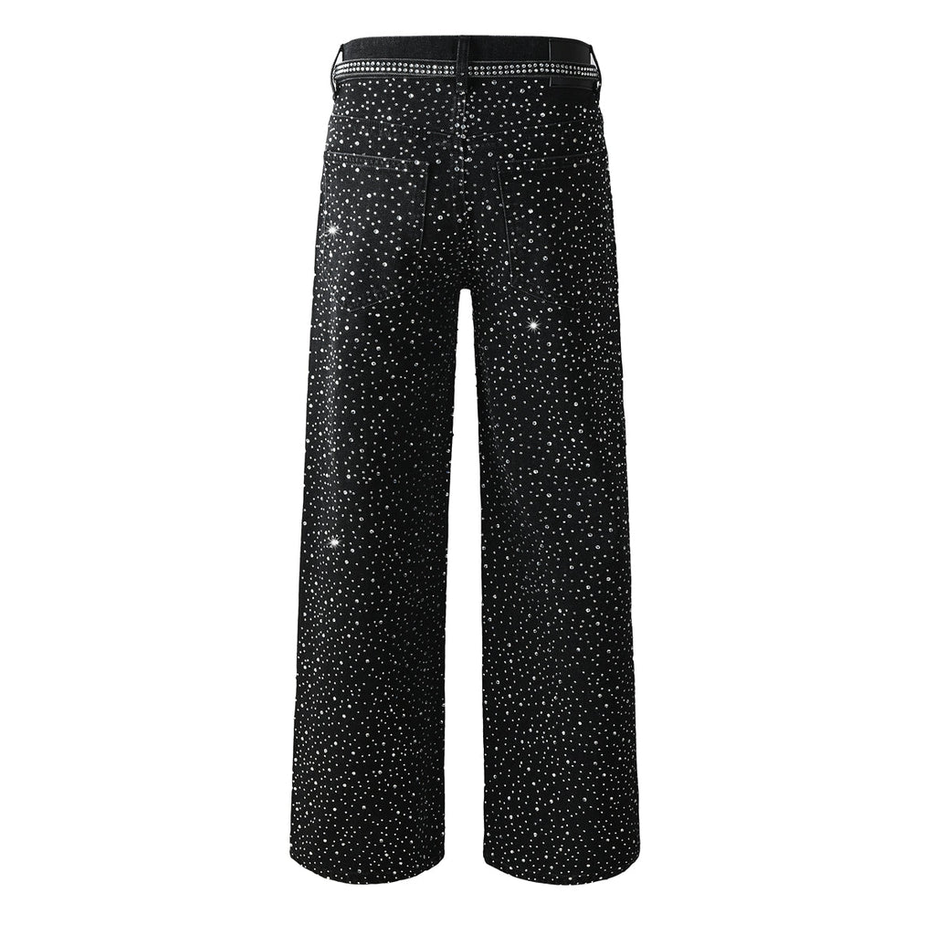 Purple Brand Crystal Diamond Skinny Jeans #9128