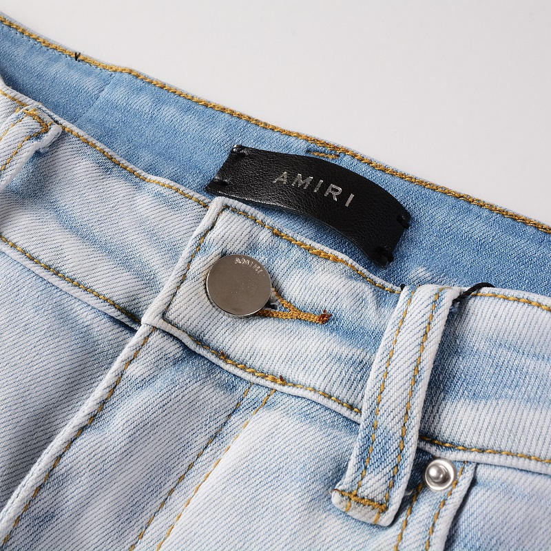 AMIRI Slim Fit Distressed Jeans #6626