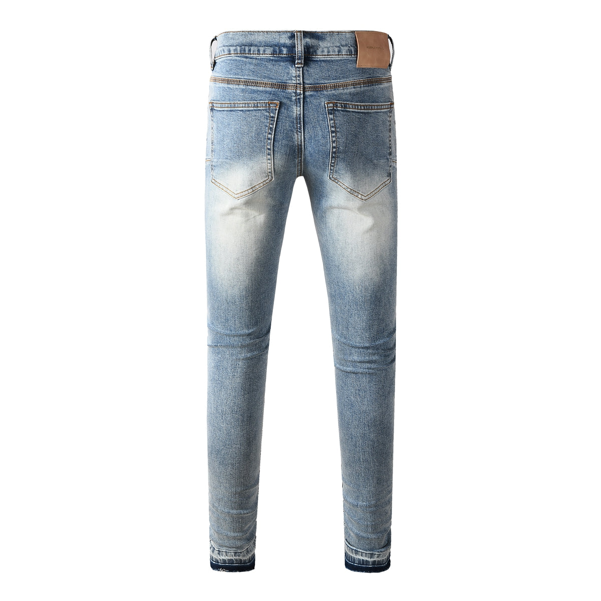 Purple Brand Crystal Diamond Skinny Jeans #9132