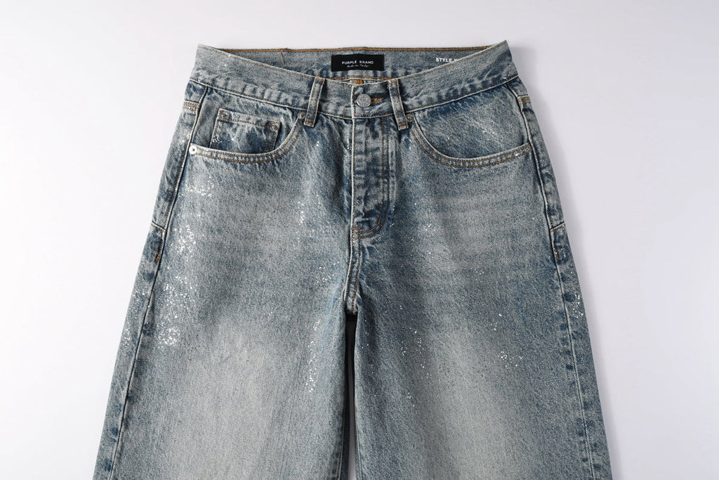 Purple Brand Crystal Diamond Skinny Jeans #PU101