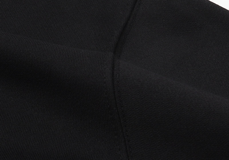 Purple Brand Logo Printed Sweatshirt – Black